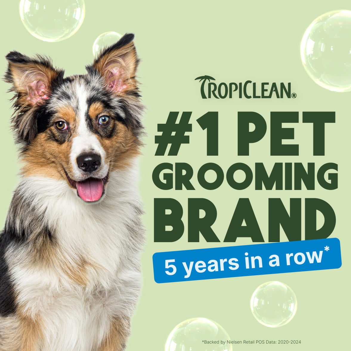TropiClean Lime & Coconut Shed Control Shampoo for Pets, 2.5 gal