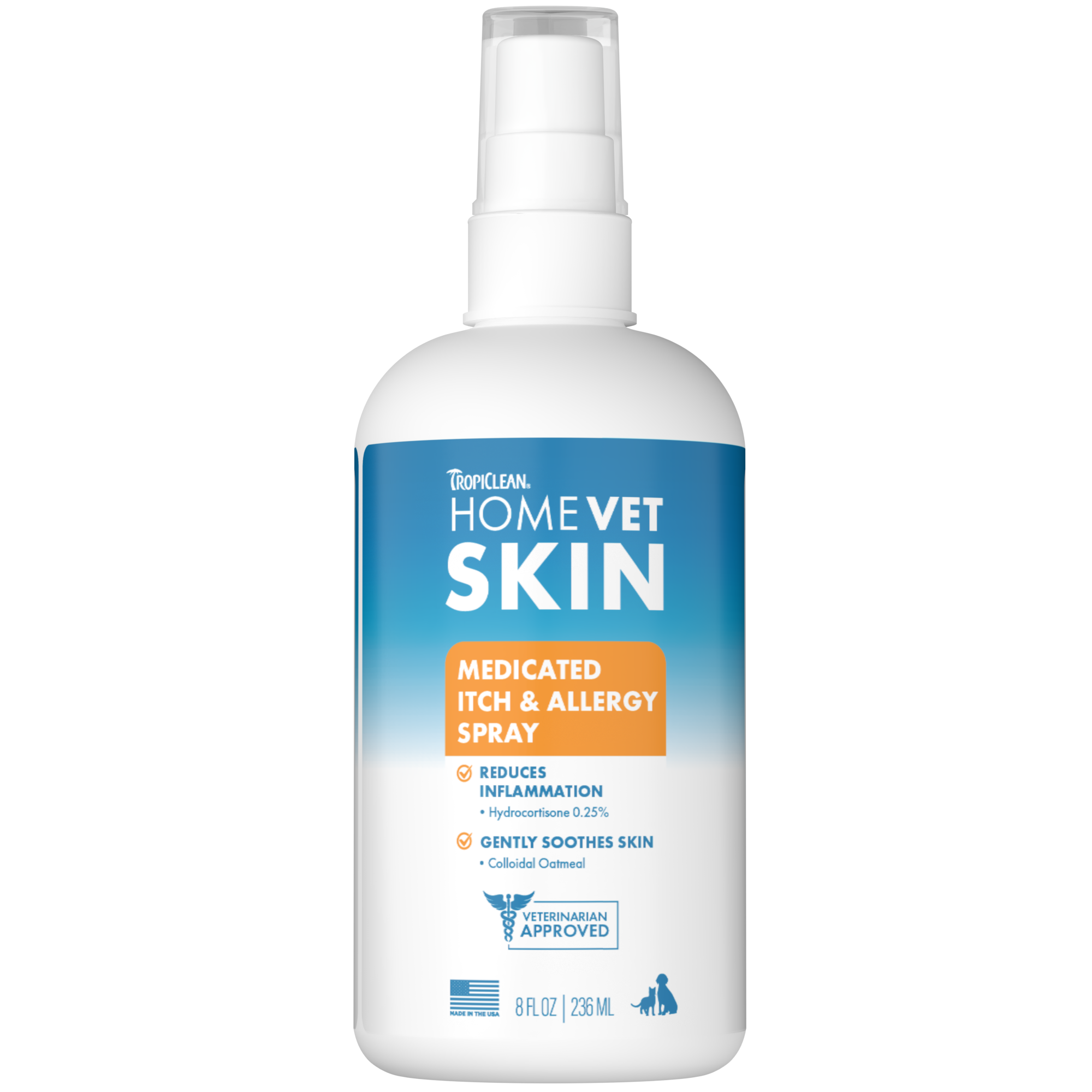 HomeVet Itch and Allergy Spray, 8oz