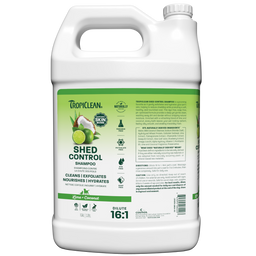 TropiClean Lime & Coconut Shed Control Shampoo for Pets, 1 gal