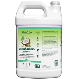 TropiClean Aloe & Coconut Deodorizing Shampoo for Pets, 1 gal NEW LABEL