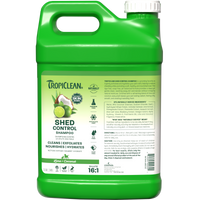 TropiClean Lime & Coconut Shed Control Shampoo for Pets, 2.5 gal