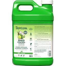 TropiClean Lime & Coconut Shed Control Shampoo for Pets, 2.5 gal