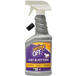 Urine Off Cat & Kitten Hard Surface Sprayer with Carpet Applicator Cap, 16.9oz