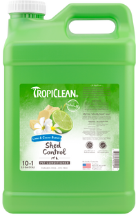 TropiClean Lime & Cocoa Butter Shed Control Conditioner for Pets, 2.5 gal