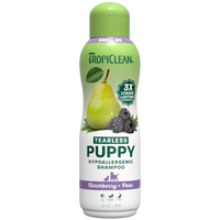 TropiClean Tearless Hypoallergenic Puppy Shampoo, 20oz - Lined Cap