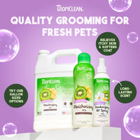 TropiClean Kiwi & Cocoa Butter Moisturizing Conditioner for Pets, 2.5 gal
