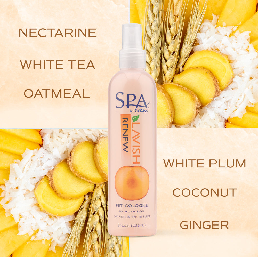 SPA by TropiClean Lavish Renew Cologne Spray for Pets, 8oz