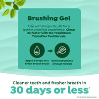 TropiClean Fresh Breath Plaque & Tartar Control Kit for Puppies