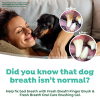 TropiClean Fresh Breath Finger Brushes for Pets, 2 pack