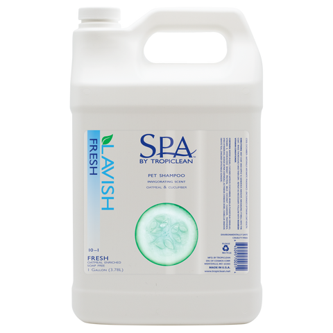 SPA by TropiClean Lavish Fresh Shampoo for Pets, 1 gal