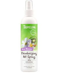 TropiClean Kiwi Blossom Deodorizing Spray for Pets, 8oz