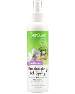 TropiClean Kiwi Blossom Deodorizing Spray for Pets, 8oz