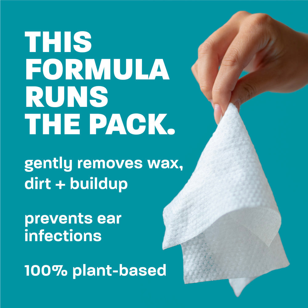 TropiClean Ear Cleansing Wipes, 50ct  - 4 Pack