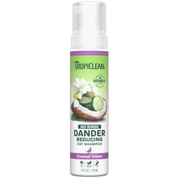 TropiClean No Rinse Dander Reducing Cat Shampoo, 7.4oz