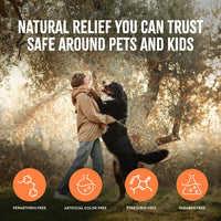 TropiClean Natural* Flea + Tick Bite Relief  Spray, 8oz