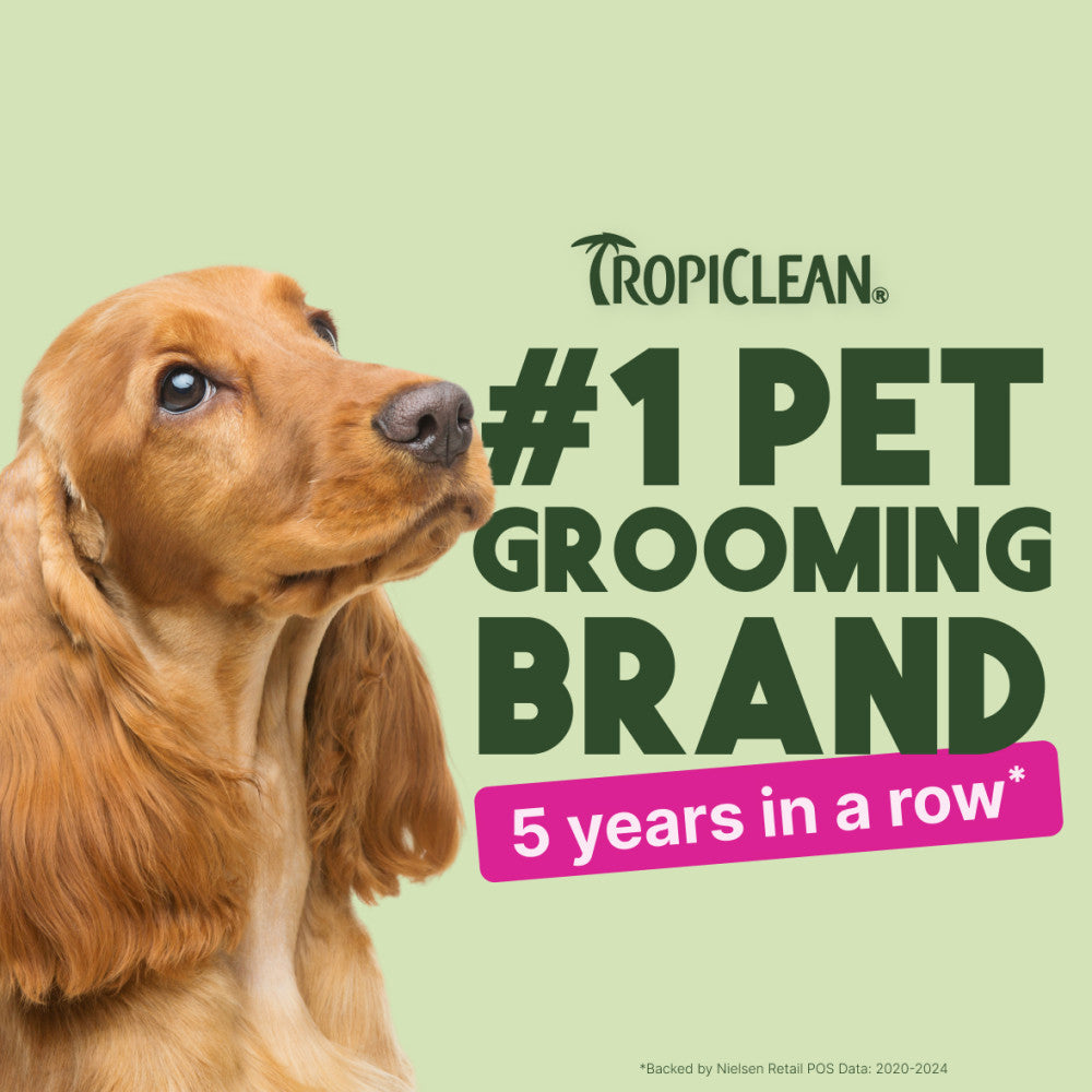TropiClean Deep Cleaning Pet Wipes, 100ct