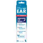 HomeVet Medicated Ear Drops, 2oz