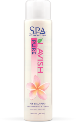 SPA by TropiClean Lavish Pure Shampoo for Pets, 16oz