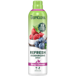 TropiClean Berry + Coconut Deodorizing Pet Spray, 10oz