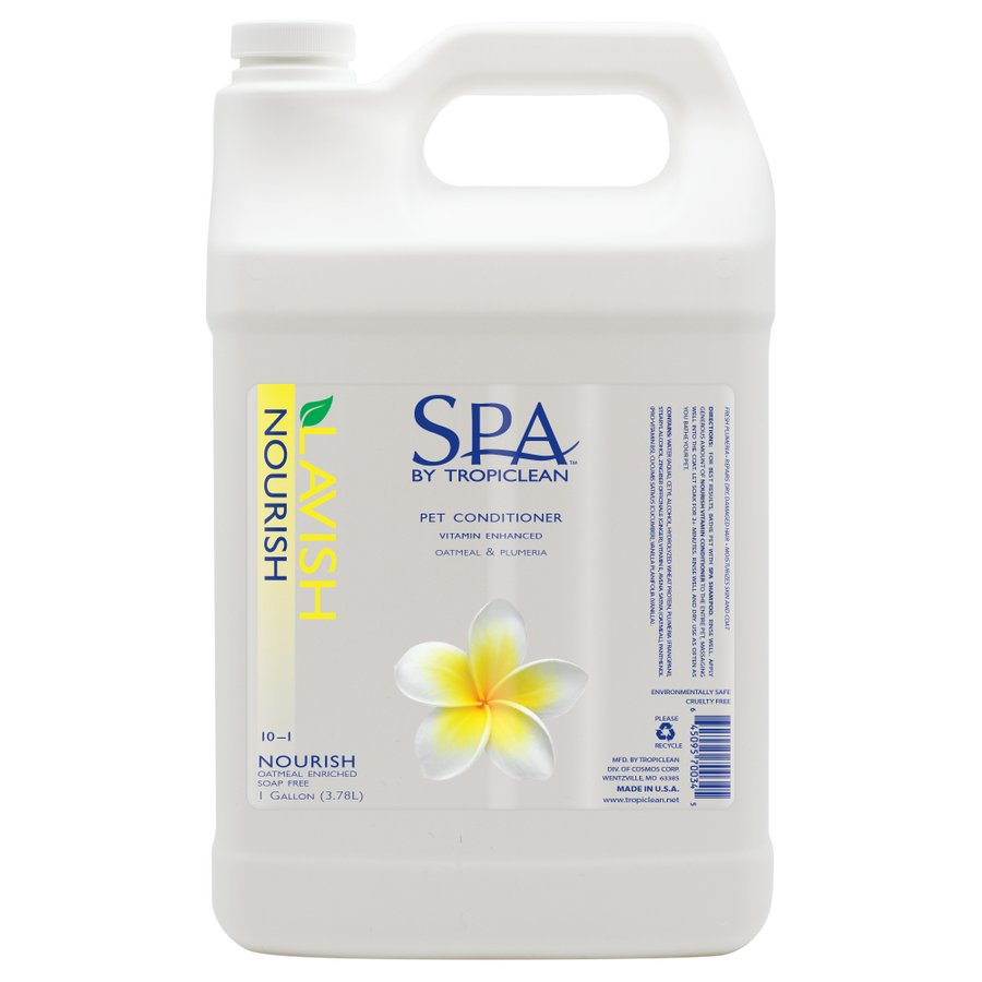 SPA by TropiClean Lavish Nourish Conditioner for Pets, 1 gal