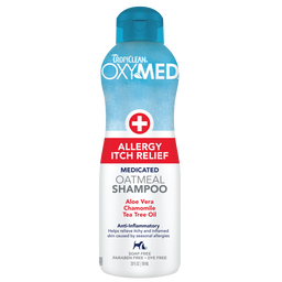 TropiClean OxyMed Allergy Itch Relief Shampoo, 20oz