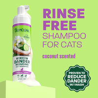 TropiClean No Rinse Dander Reducing Cat Shampoo, 7.4oz