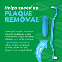 TropiClean Fresh Breath Odor & Tartar Control Dental Kit for Cats