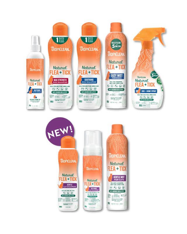TropiClean Natural Flea and Tick Bundle, 19pc