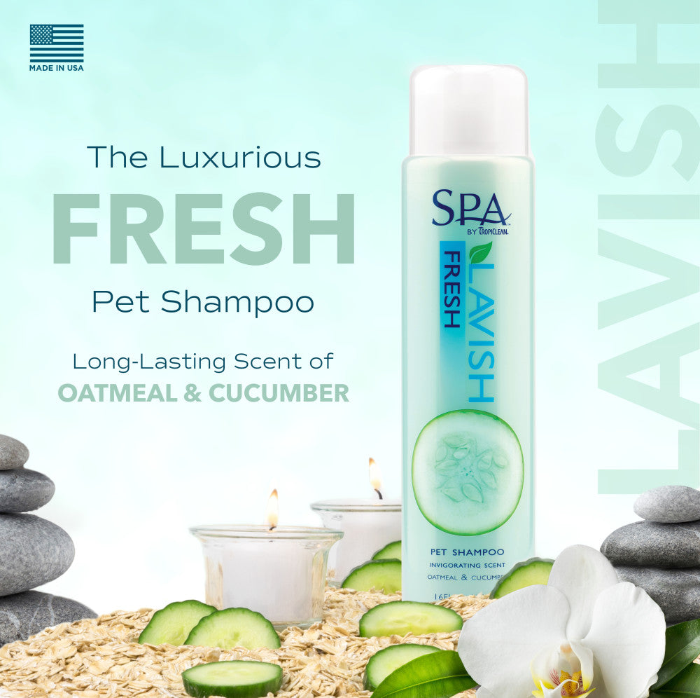 SPA by TropiClean Lavish Fresh Shampoo for Pets, 1 gal