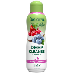 TropiClean Deep Cleanse Shampoo for Pets, 20oz - Lined Cap