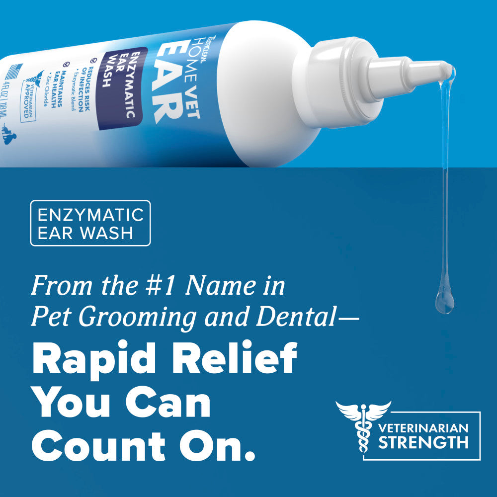 HomeVet Enzymatic Ear Wash, 4oz
