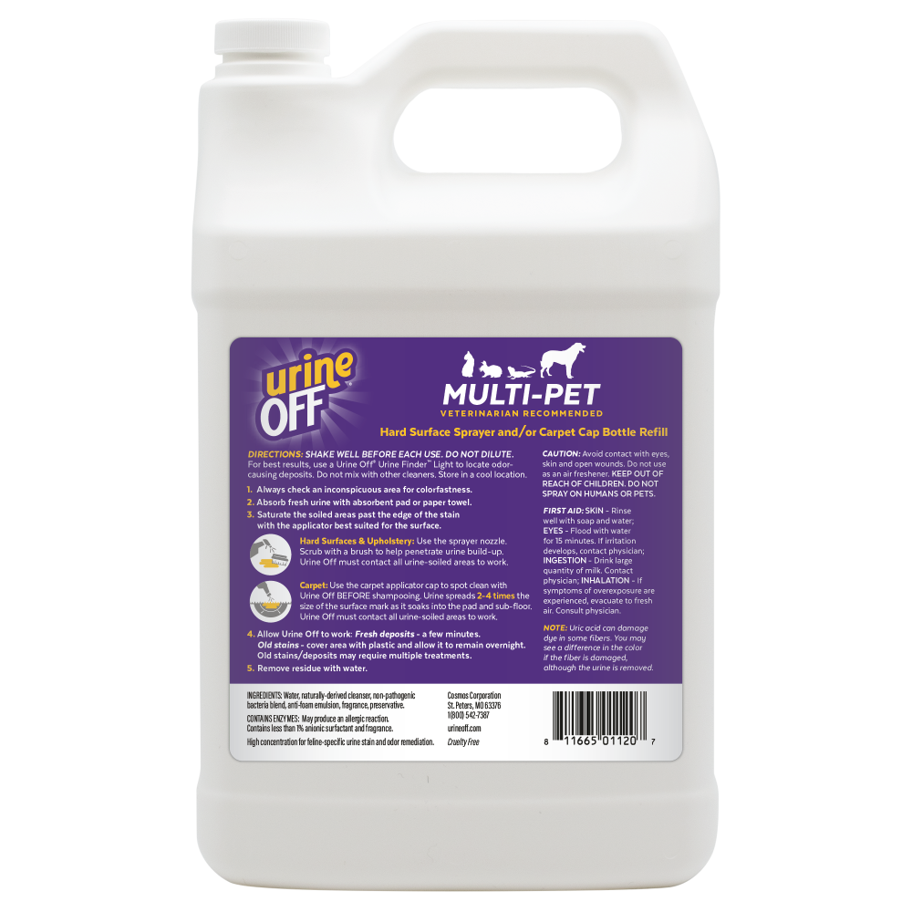 Urine Off Multi-Pet Refill, 1 gal