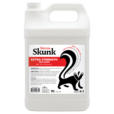 TropiClean Skunk Odor Control Shampoo, 1 gal