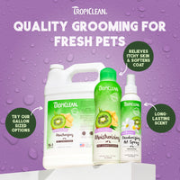 TropiClean Kiwi Blossom Deodorizing Spray for Pets, 8oz