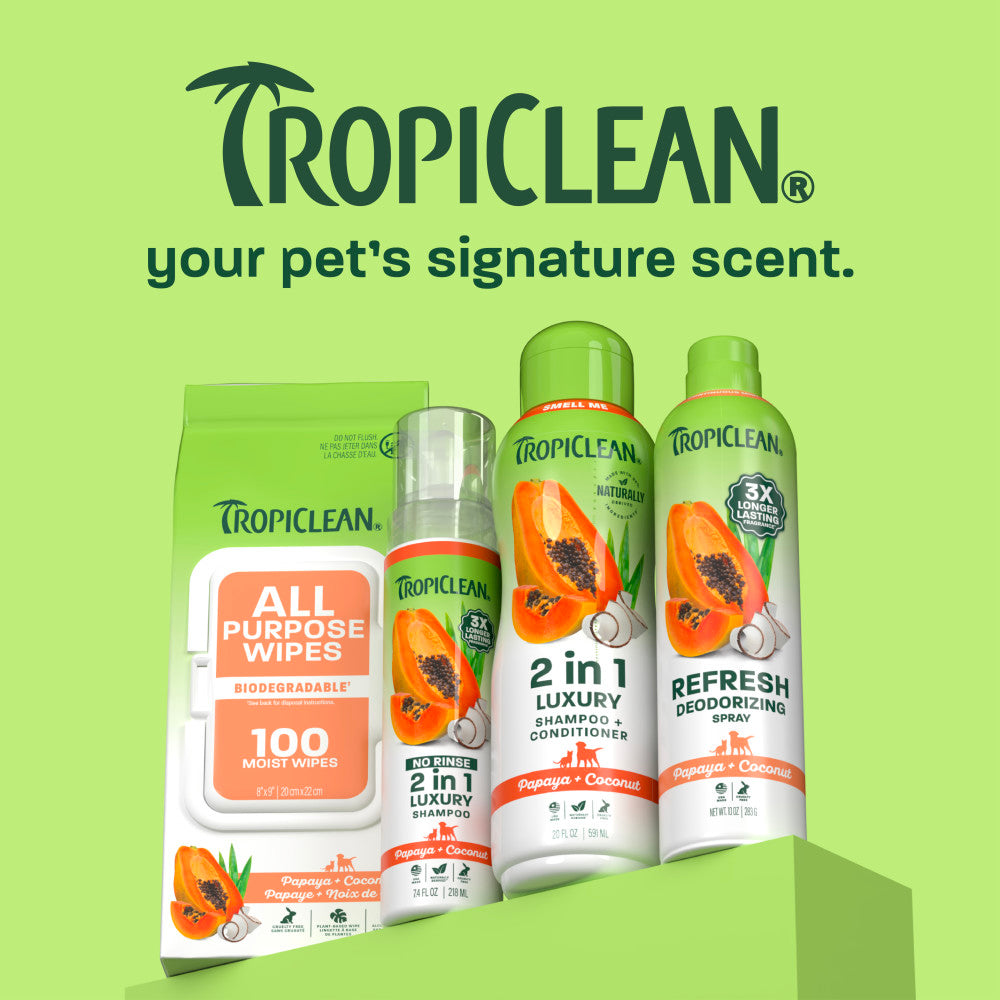 TropiClean Papaya Deodorizing Spray, 10oz