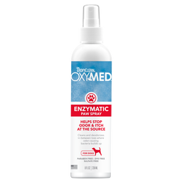 TropiClean OxyMed Enzymatic Paw Odor and Itch Spray, 8oz