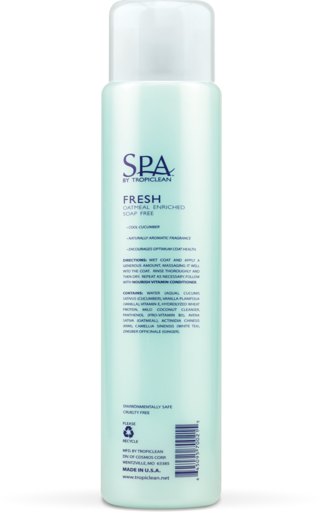 SPA by TropiClean Lavish Fresh Shampoo for Pets, 16oz