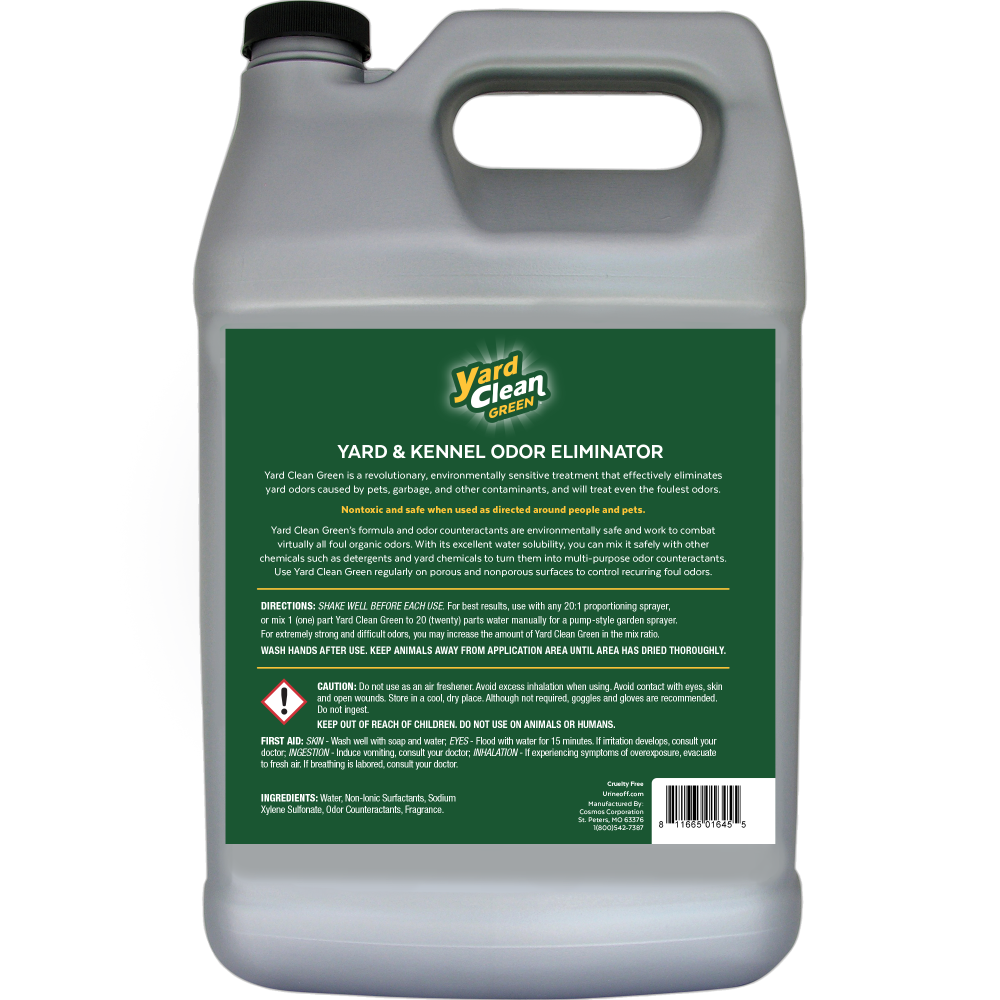 Urine Off Yard Clean Green Refill, 1 gal