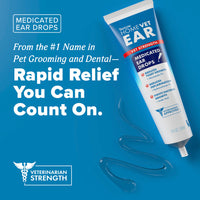 HomeVet Medicated Ear Drops, 2oz