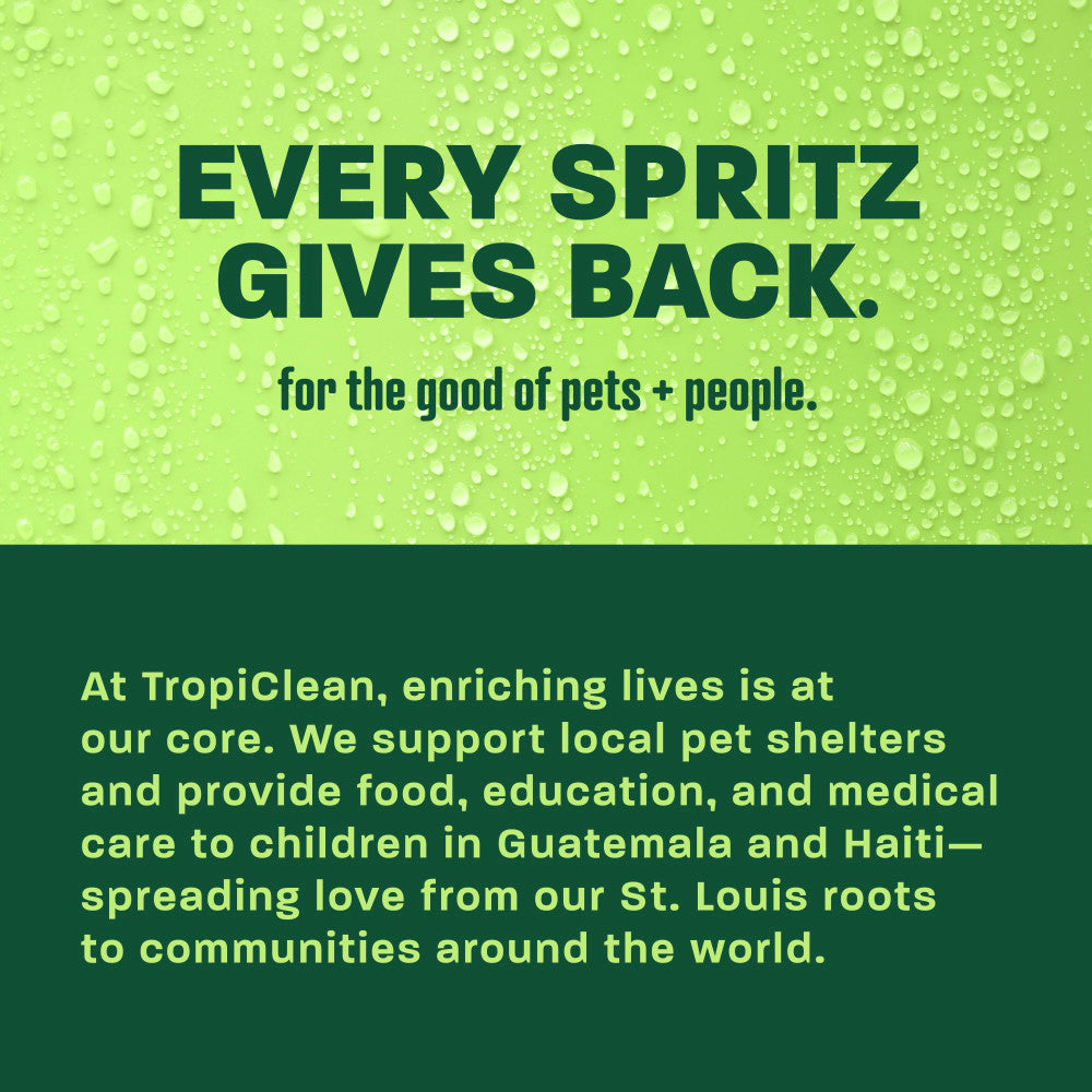 TropiClean Papaya Deodorizing Spray, 10oz