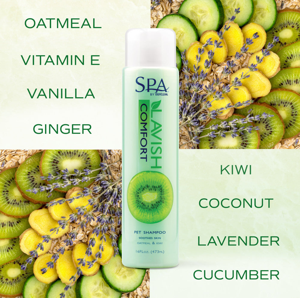 SPA by TropiClean Lavish Comfort Shampoo for Pets, 1 gal