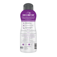 TropiClean PerfectFur Curly & Wavy Coat Shampoo for Dogs, 16oz