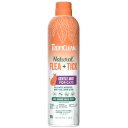 TropiClean Natural* Flea + Tick Cat + Home Easy Mist Spray, 14oz