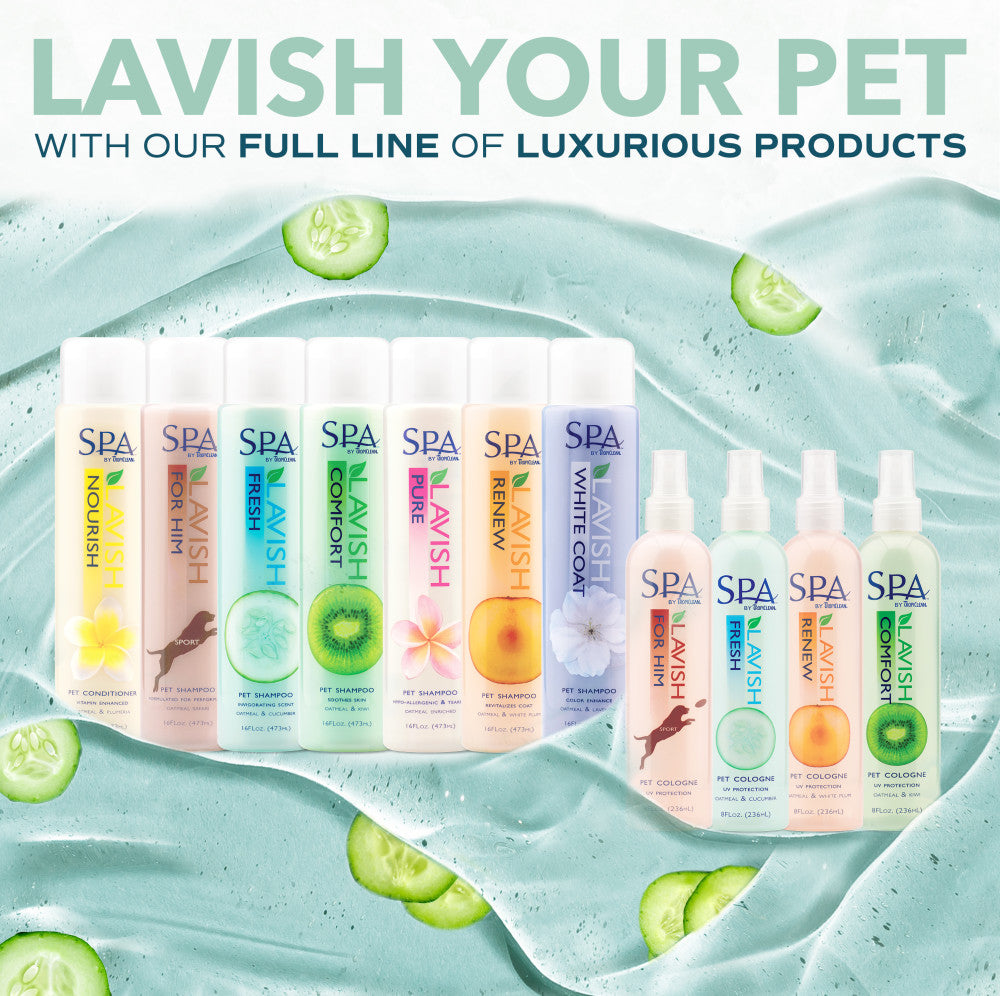 SPA by TropiClean Lavish Fresh Shampoo for Pets, 1 gal