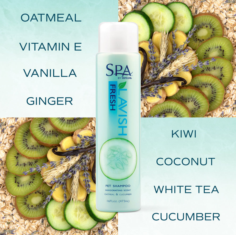 SPA by TropiClean Lavish Fresh Shampoo for Pets, 1 gal