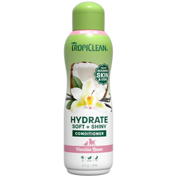 TropiClean Hydrate Soft + Shiny Conditioner, 20oz - Lined Cap