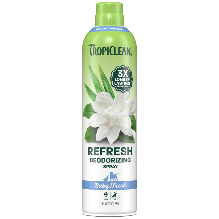 TropiClean Baby Fresh Deodorizing Spray, 10oz