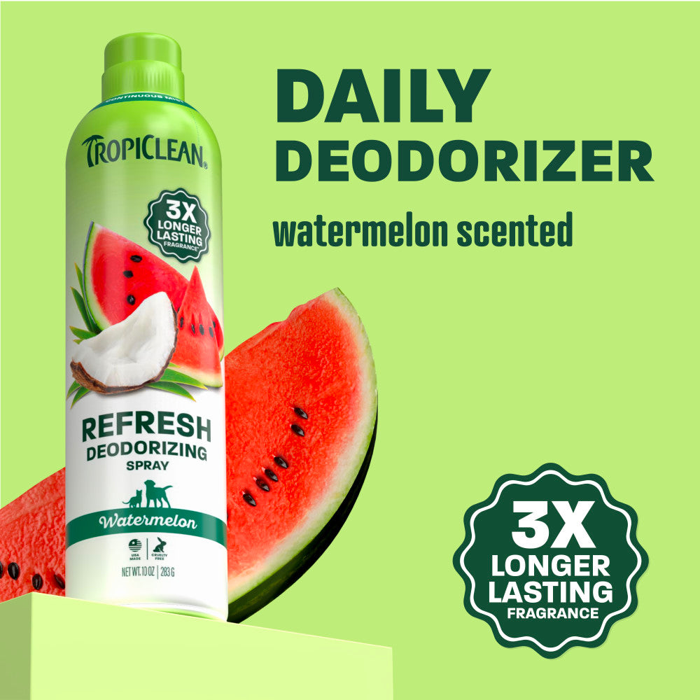TropiClean Watermelon Deodorizing Spray, 10oz