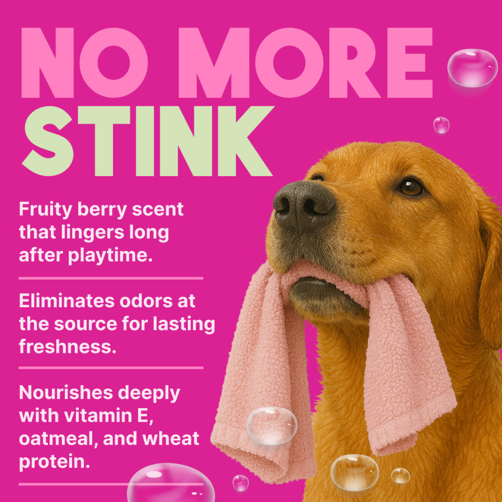 TropiClean Berry Breeze Deodorizing Spray for Pets, 8oz