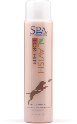 SPA by TropiClean Lavish For Him Shampoo for Pets, 16oz